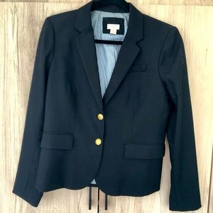 J Crew black ladies suit jacket